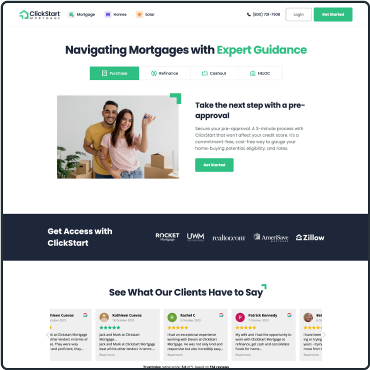 Mortgage Page